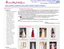 Tablet Screenshot of bestweddingbridalgown.com